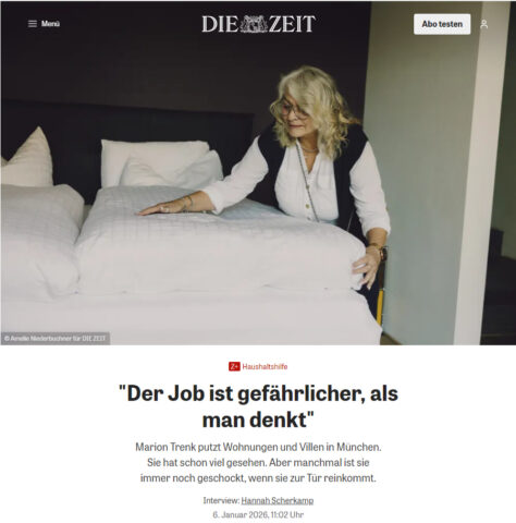 Der Job ist gefährlicher als man denkt - unsere Mitarbeiterin Marion Trenk im Gespräch mit 